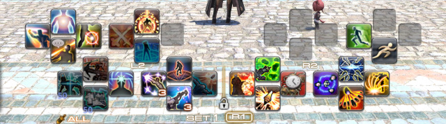 FF14 でスキルの選択